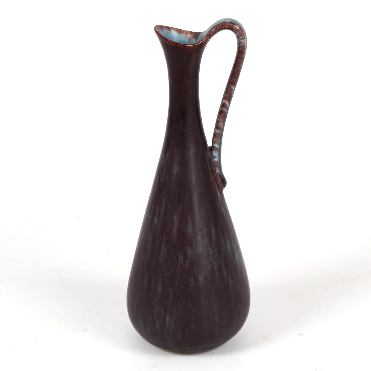 GUNNAR NYLUND, hänkelvas, stengods, Rörstrand.