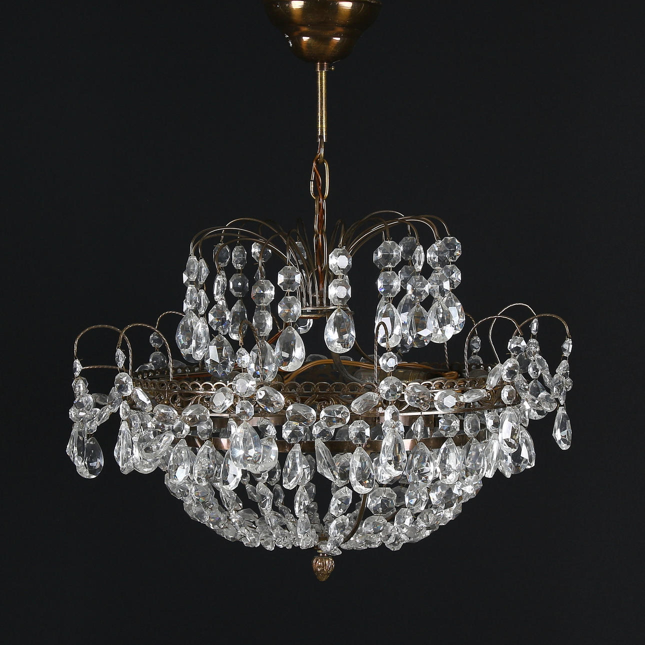 LJUSKRONA, Empirestil. 1900-tal.