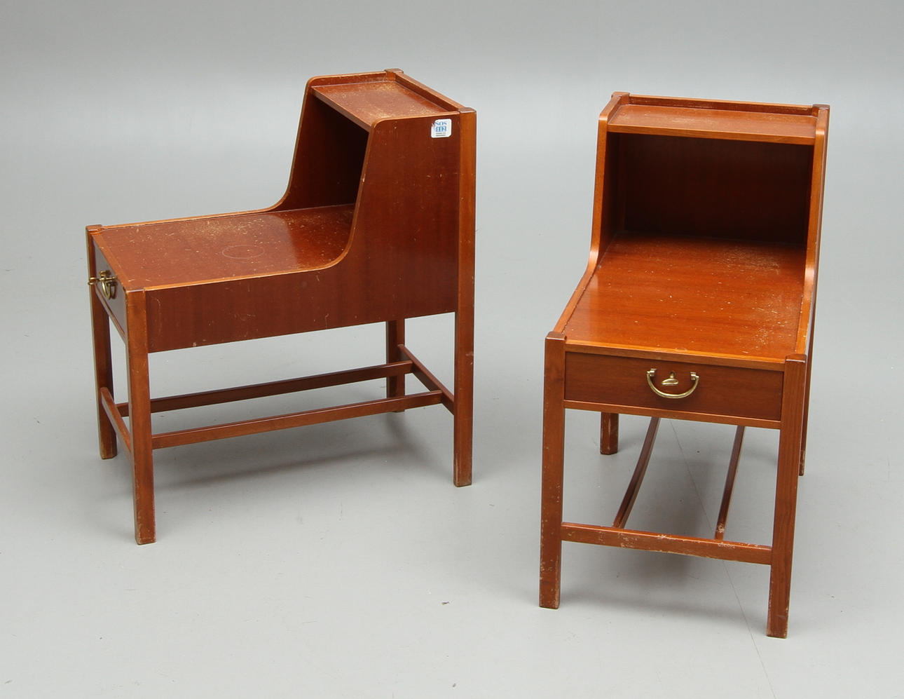 SÄNGBORD, 1 par, Nordiska Kompaniet, 1950-tal.