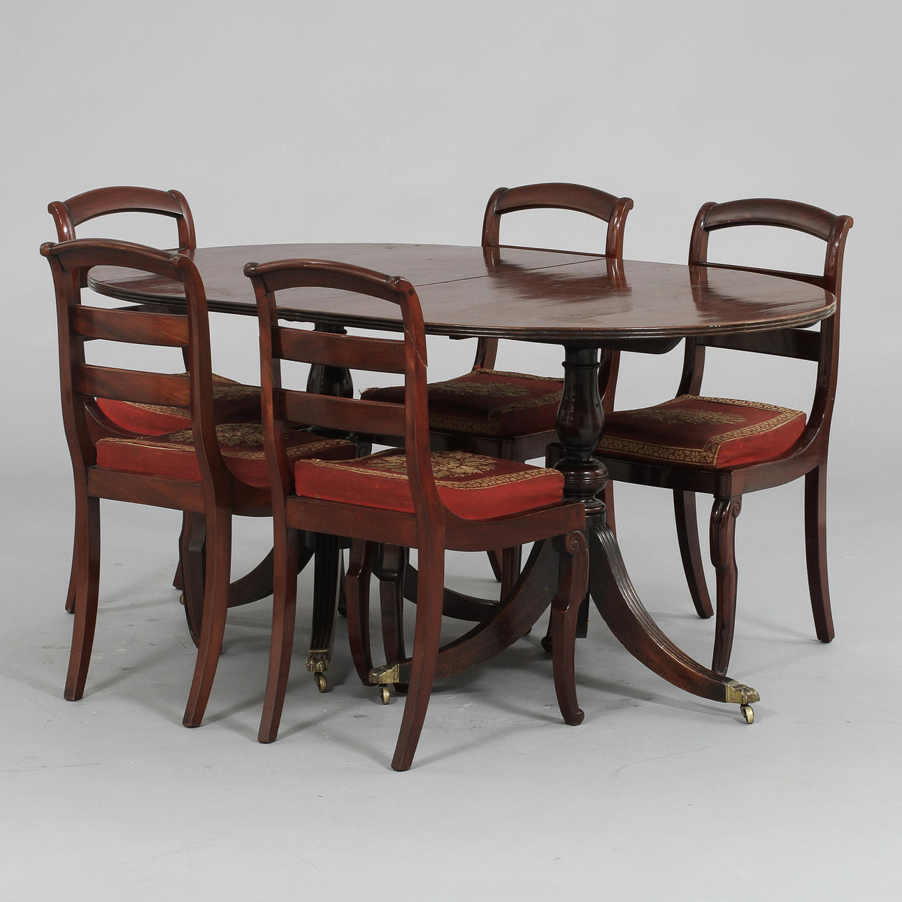 MATSALSGRUPP, 6 delar, 18/1900-tal.