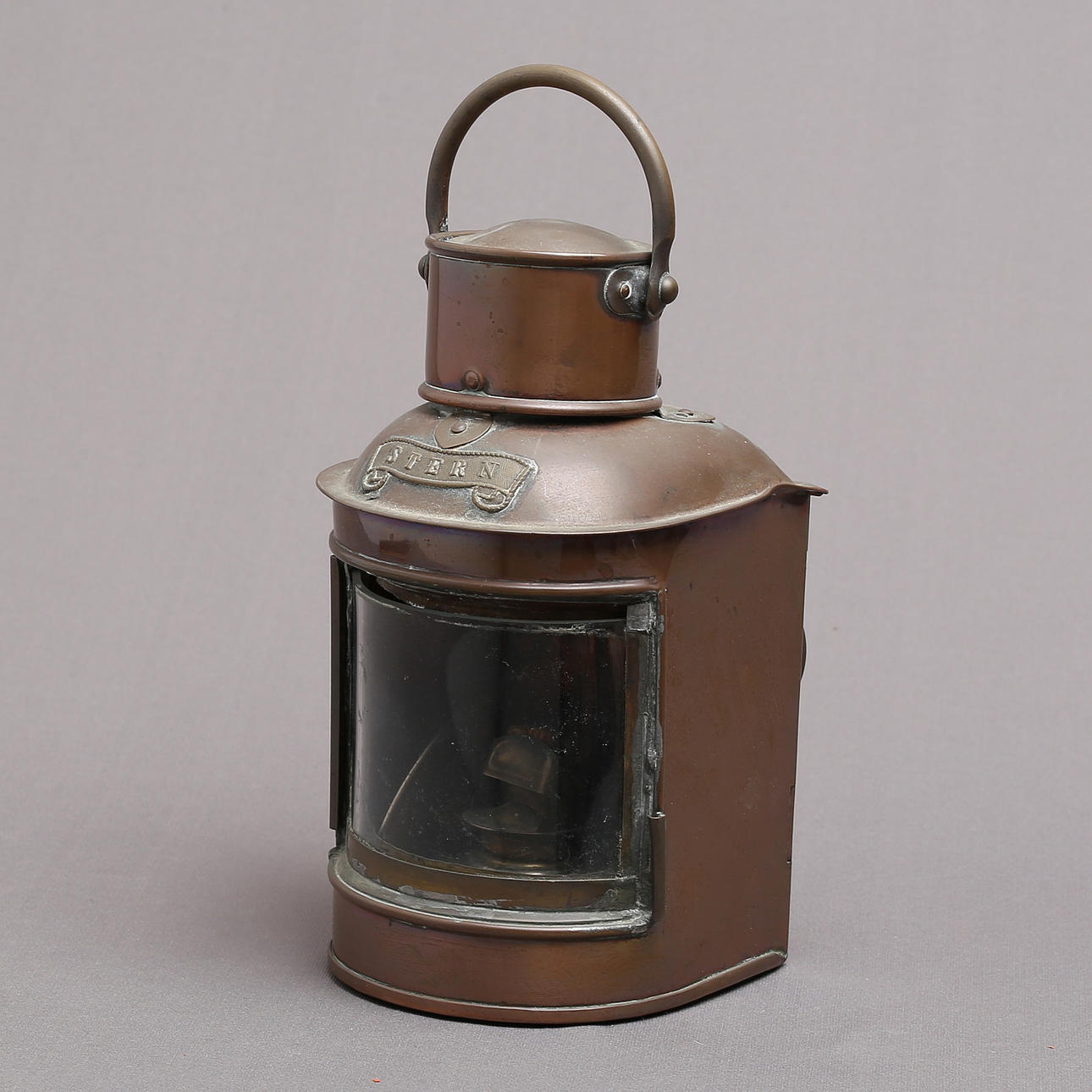 LANTERNE, kobber "Stern", 1900-tallet.