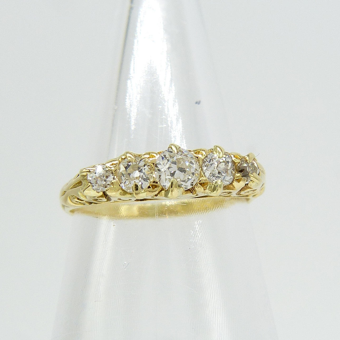 VICTORIAN DIAMOND ring, hand-made. Jewellery & Gemstones - Rings ...