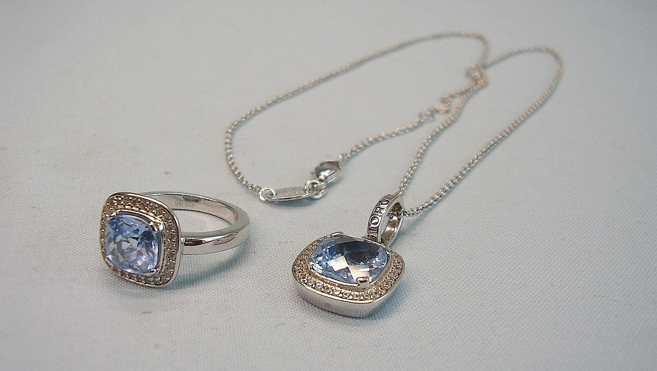 JEWELERY SET GIORGIO MARTELLO signed Silver 925.