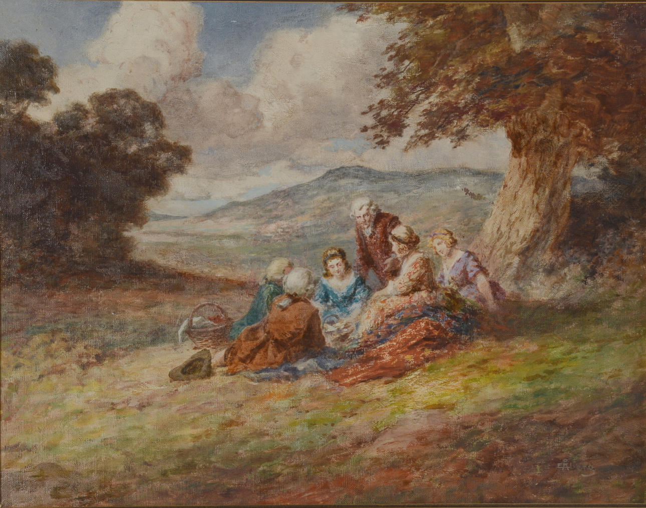 EMIL ÅBERG. Olja på duk.