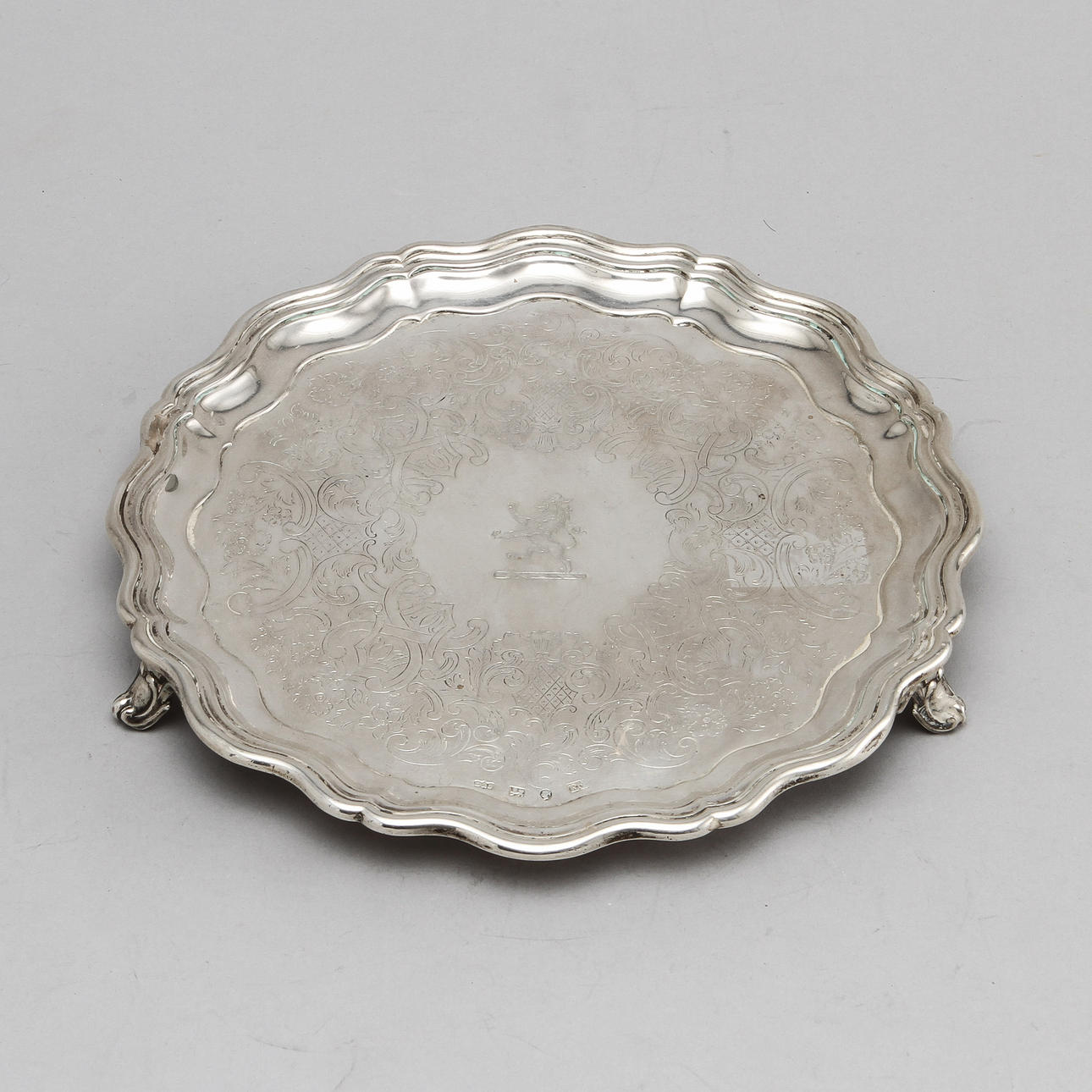 SALVER, silver, Sheffield, England. Vikt ca 300 gram.
