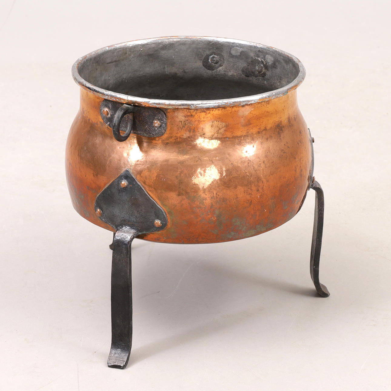 Kessel, Kupfer, dreibeinig.