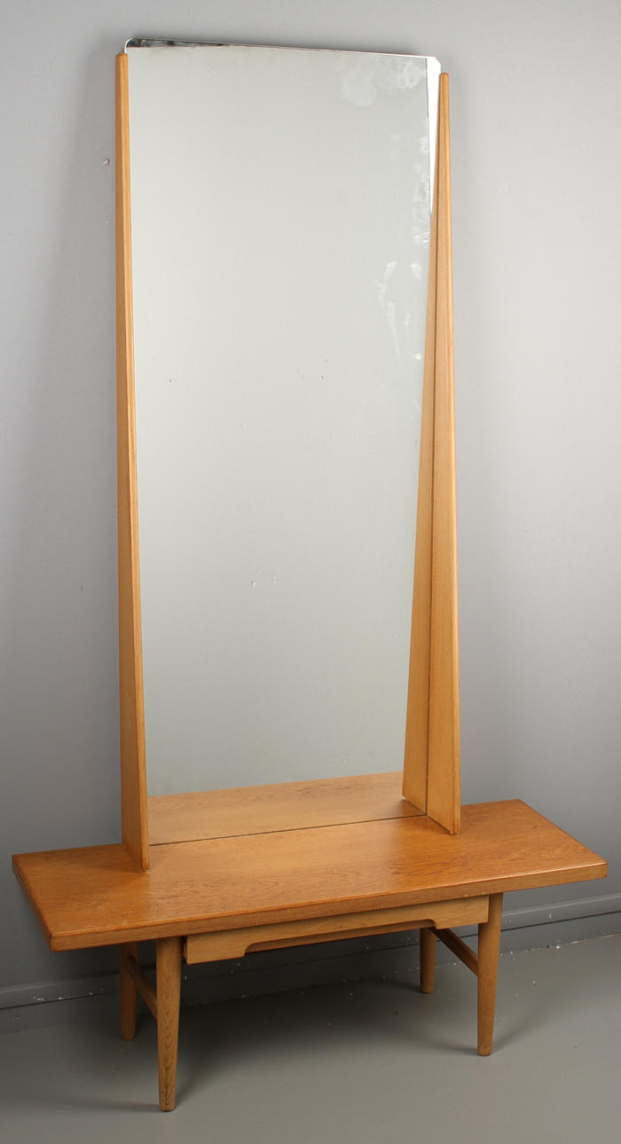 HALLMÖBEL med spegel, 1960/70-tal.