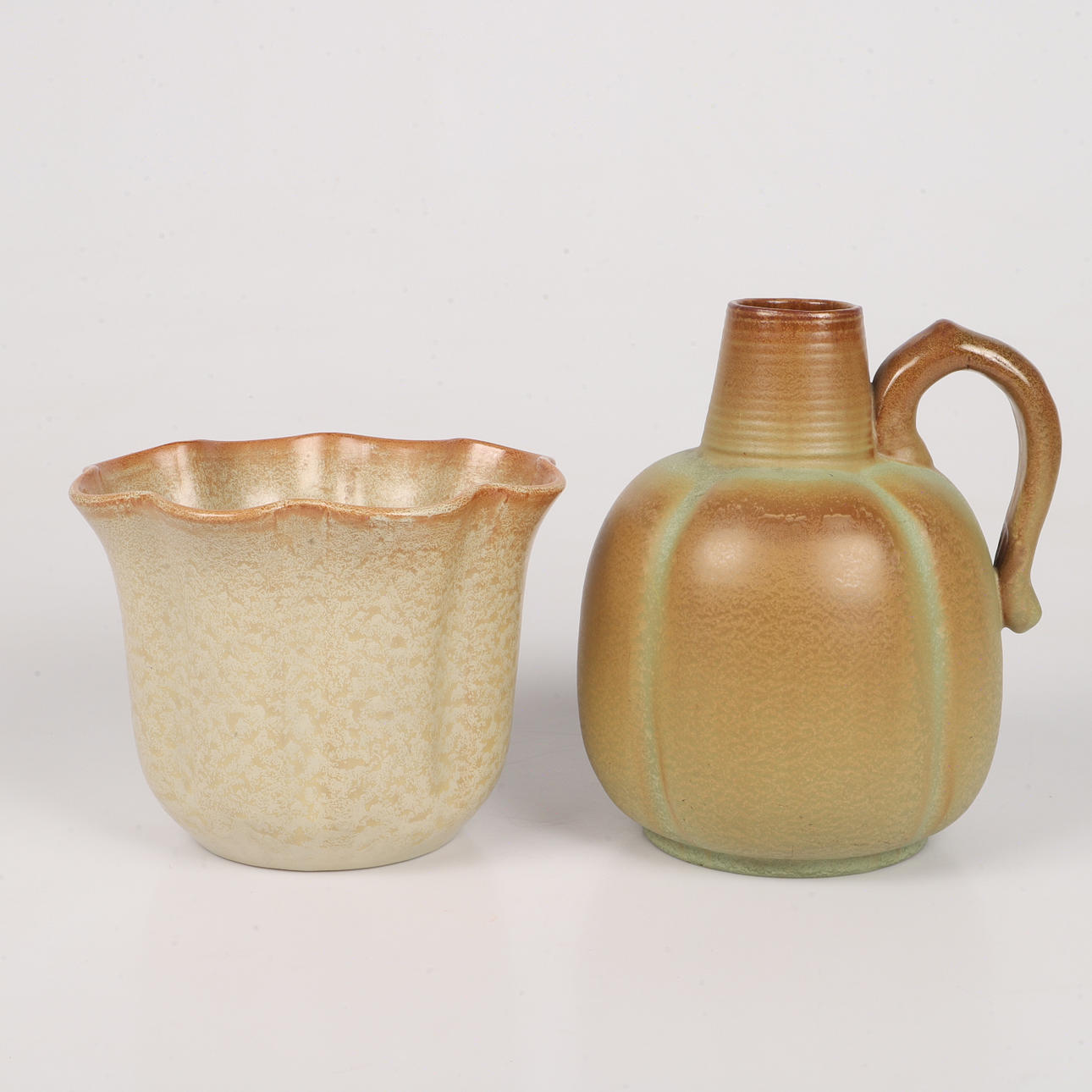 CUTTER VASE AND LINING, ceramics, Andersson & Johansson/CL, Höganäs/Hälsingborg.