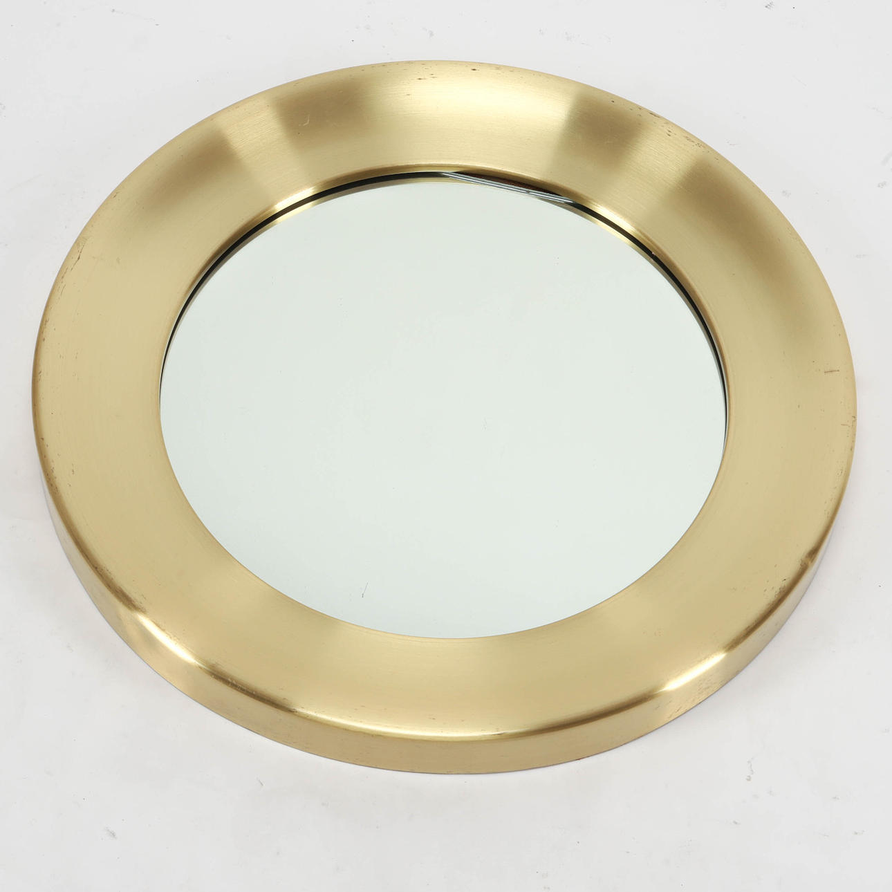 GLASMESTER, MARKARYD, spejl, messing, 1960'erne.