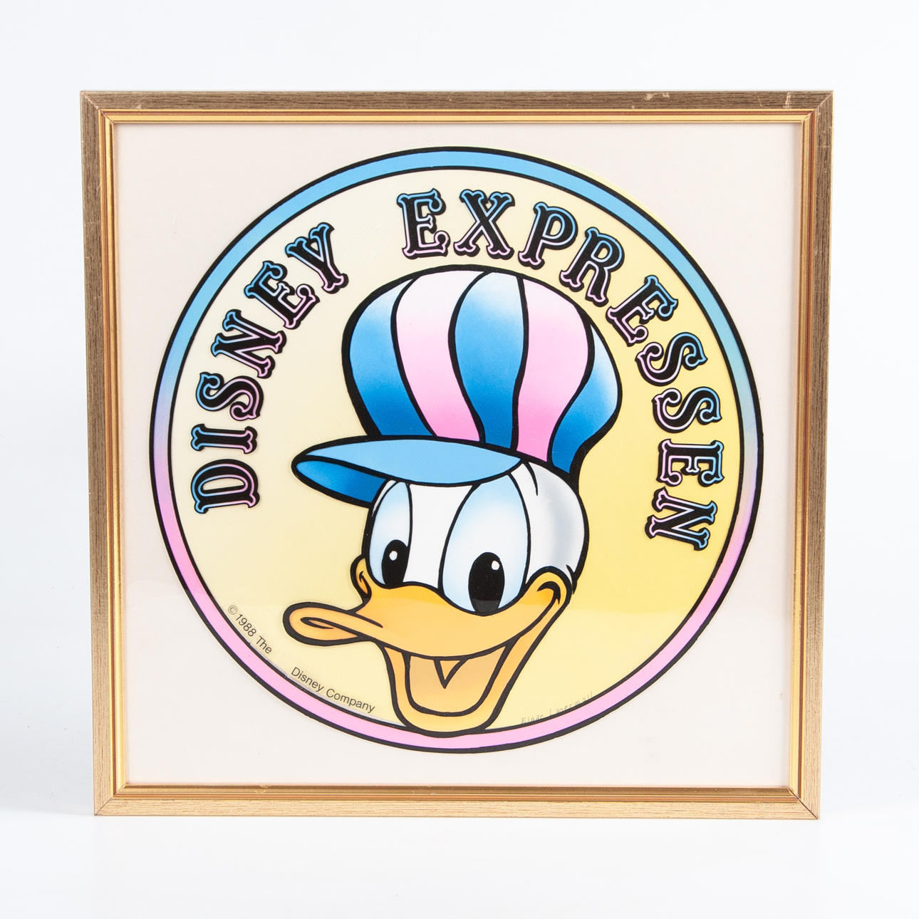 EINAR LAGERWALL. Sign, Disney, Signed.