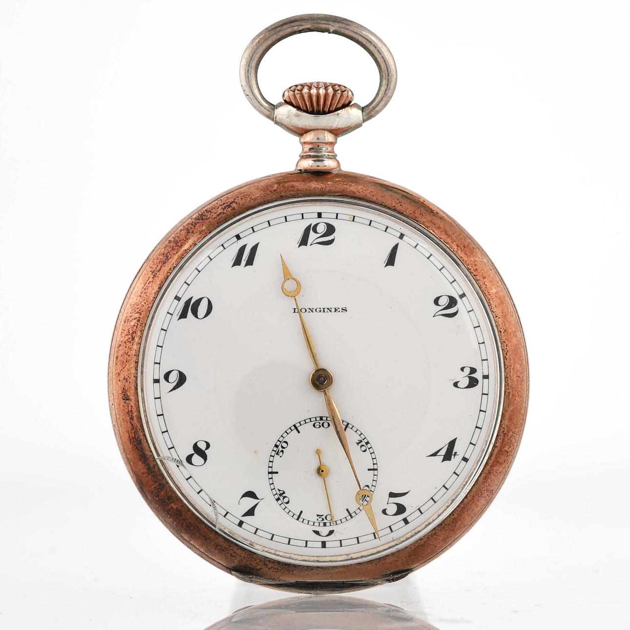 LONGINES, fickur, silver, manuell.