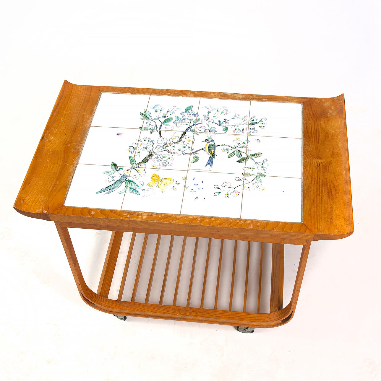 SERVIERTISCH/SERVIERWAGEN, 1940er Jahre.