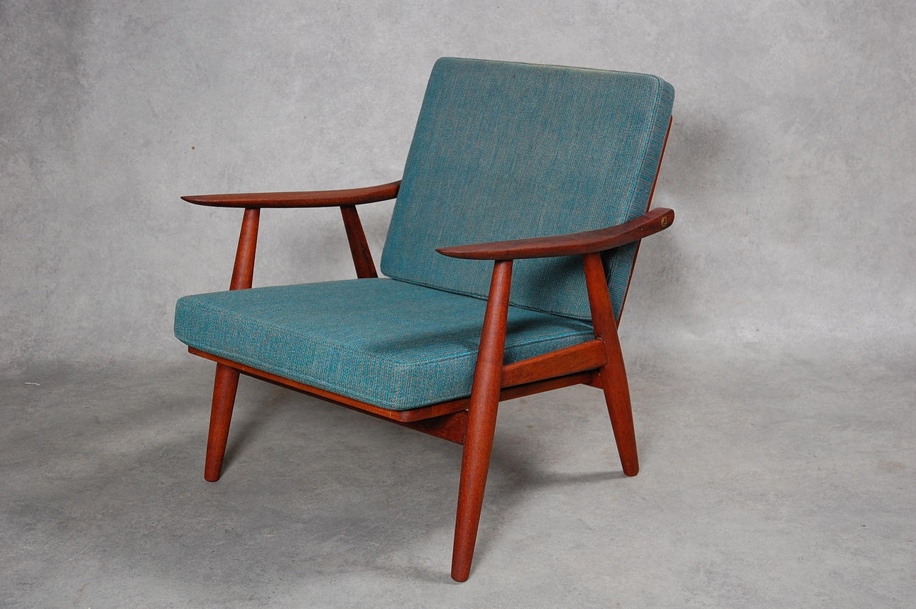 HANS J WEGNER. FÅTÖLJ," GE 270 " för GETAMA Gedsted Danmark.