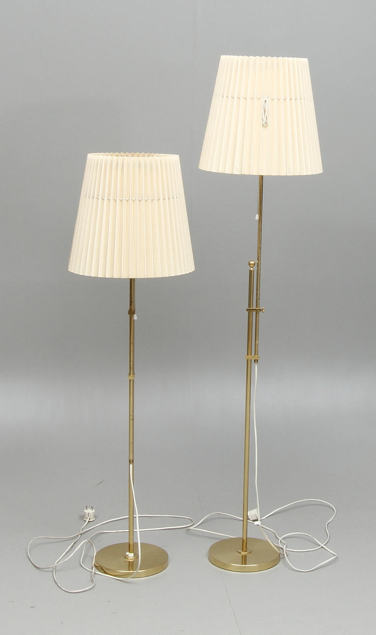 GOLVLAMPOR, 1 par, Bergboms, 1900/2000-tal.