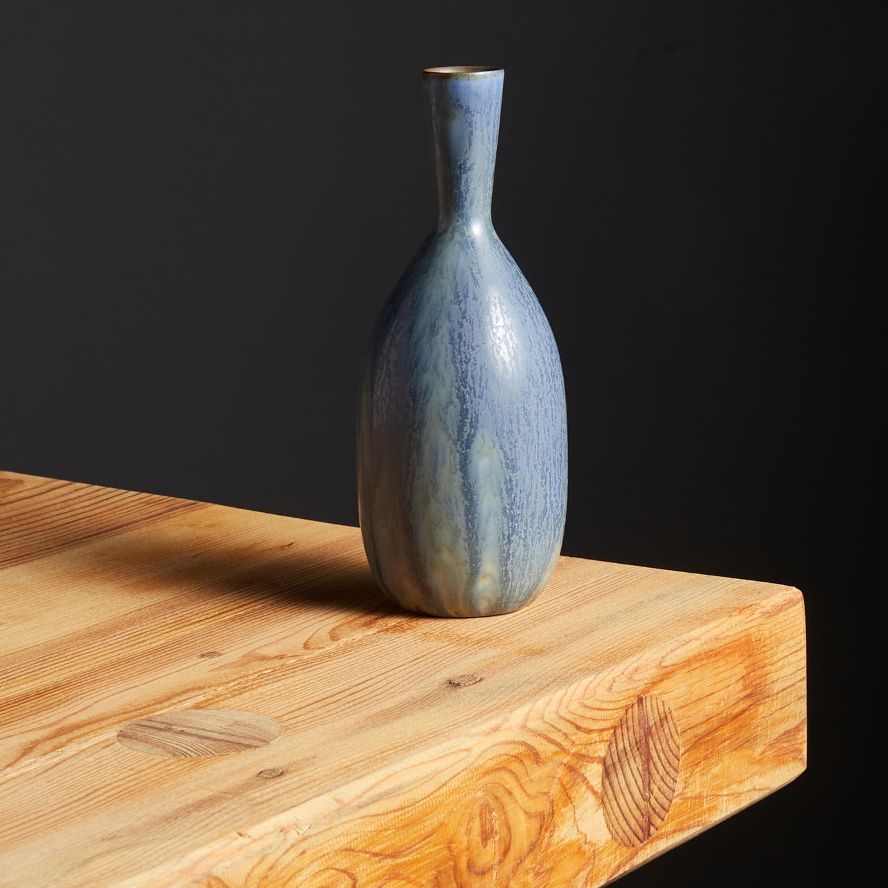 Four Carl-Harry Stålhane stoneware vases, Rörstrand