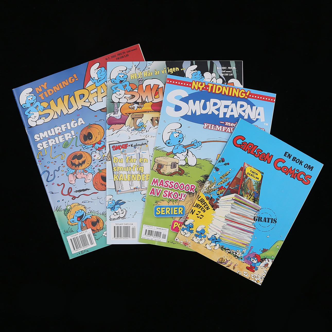 CÓMICS 4 partes, años 2000.