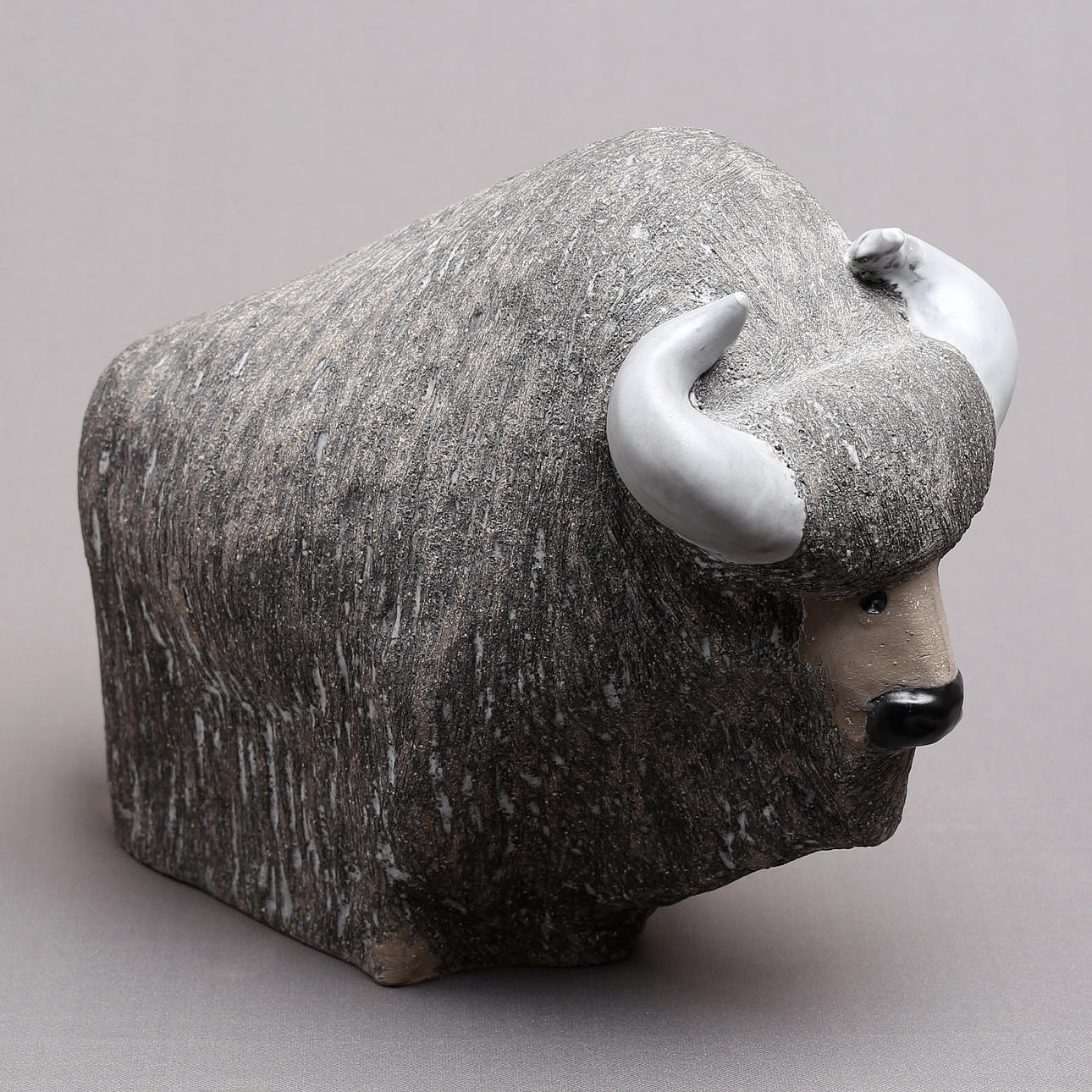 Upsala Ekeby Goran Andersson Bison 置物 GÖRAN ANDERSSON. 