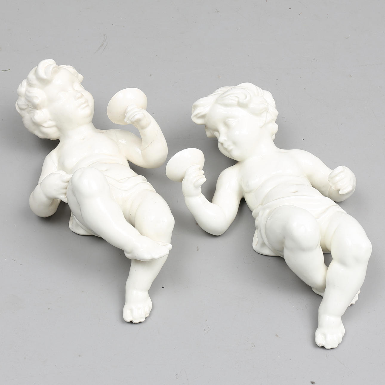 ÄNGLAR, porslin, ett par, Hispania, Spanien.