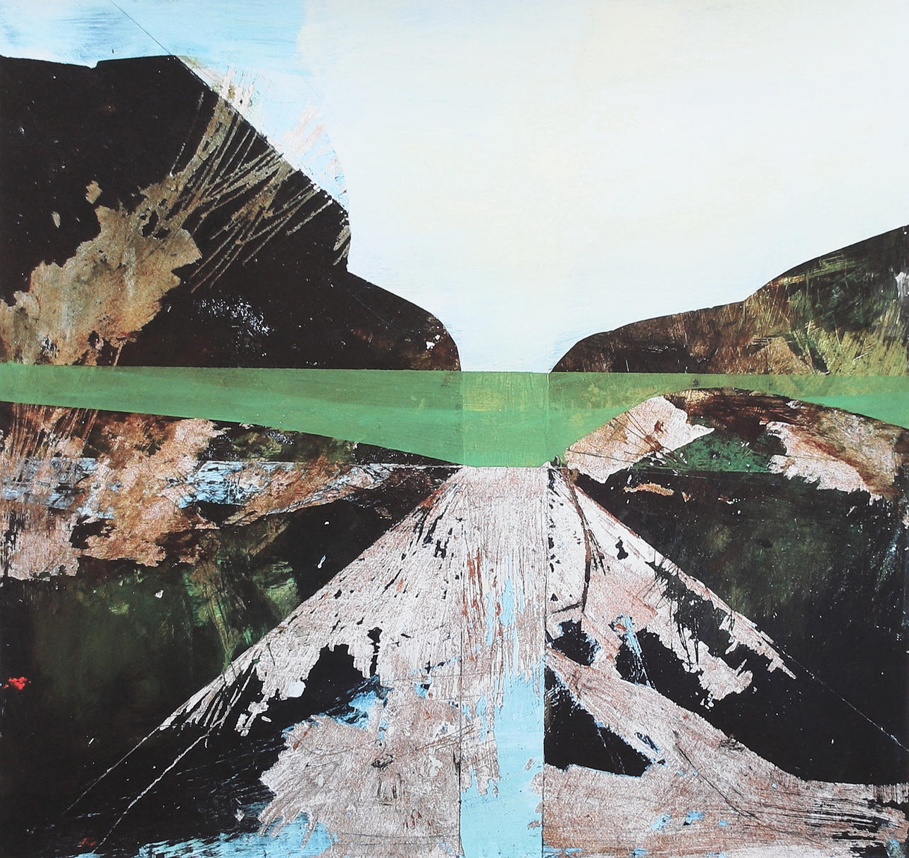 DAVID WIBERG. Composition, giclee print no. 44/50, signed.