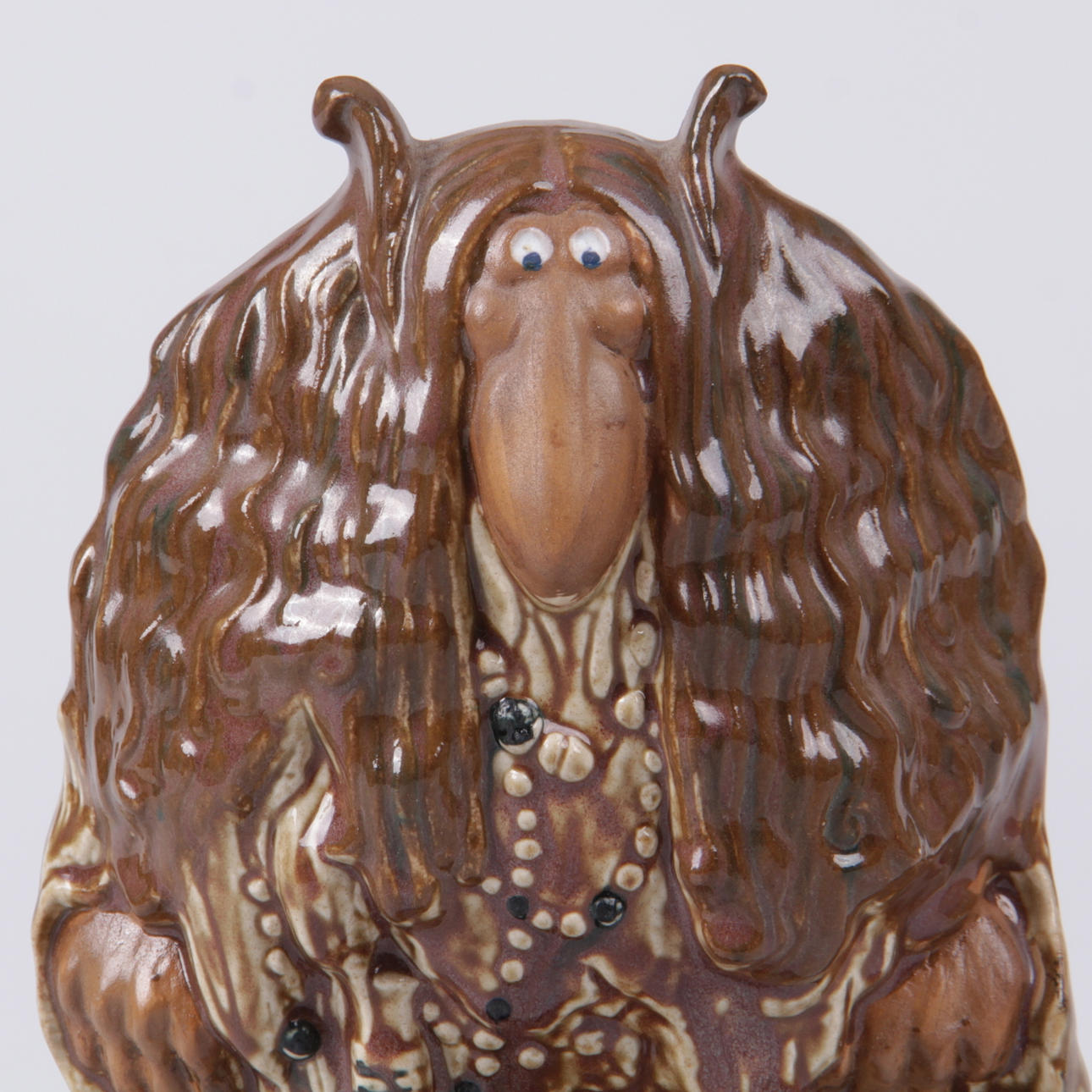 JOHN BAUER. Efter. Troll, ur Troll och Tuvstarr, 1915. Rosa Ljung. Keramik.