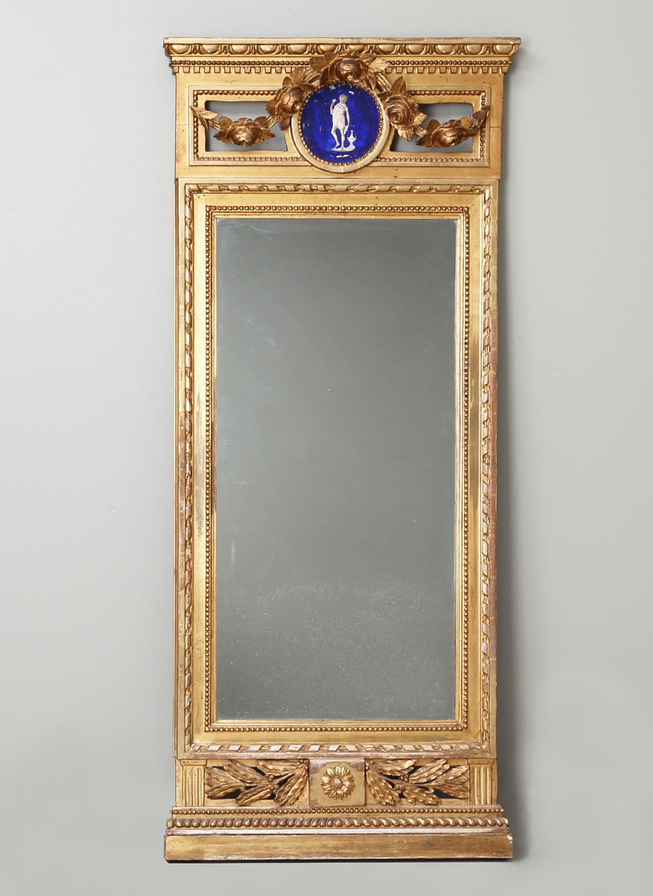 VÄGGSPEGEL, Gustaviansk, Stockholmsarbete, 17/1800-tal.