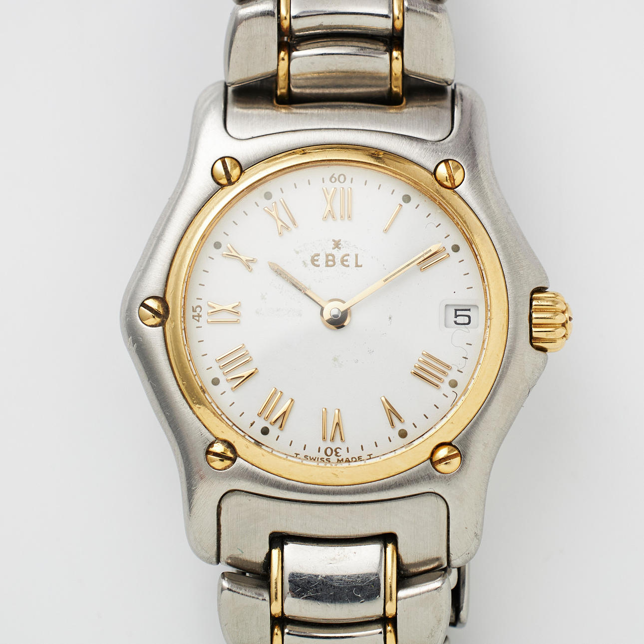 EBEL, damur, 1911, stål/guld.