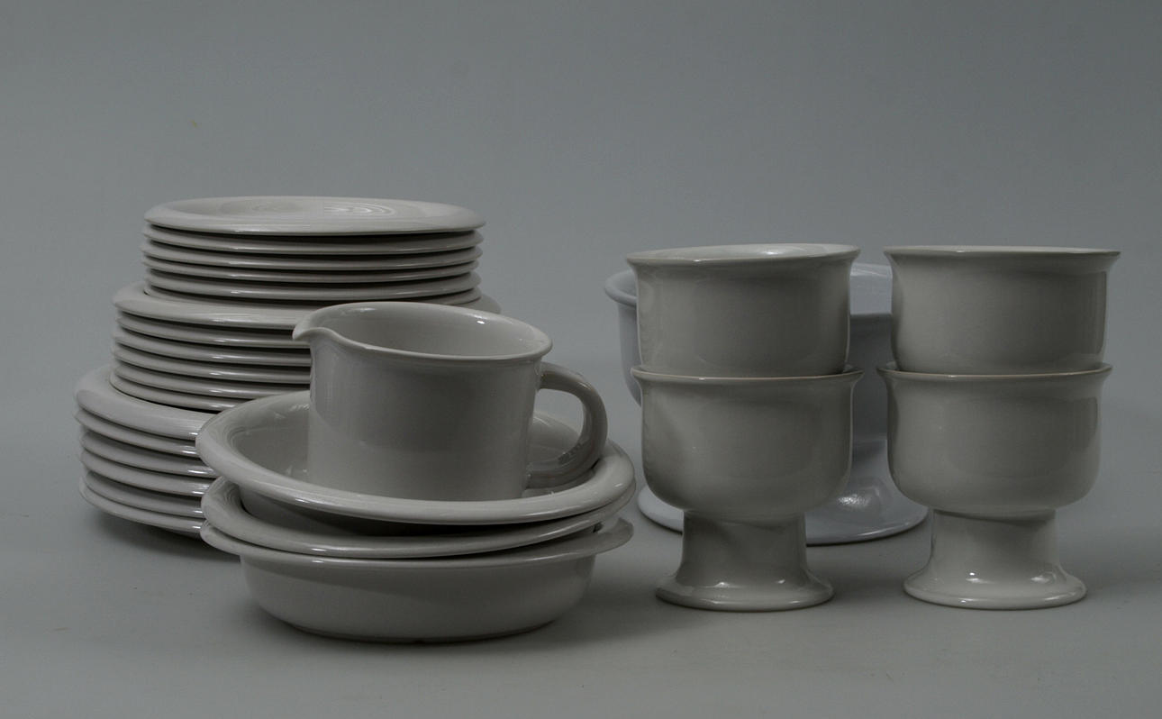 MATSERVIS, porslin, 27 delar, Boda Nova.