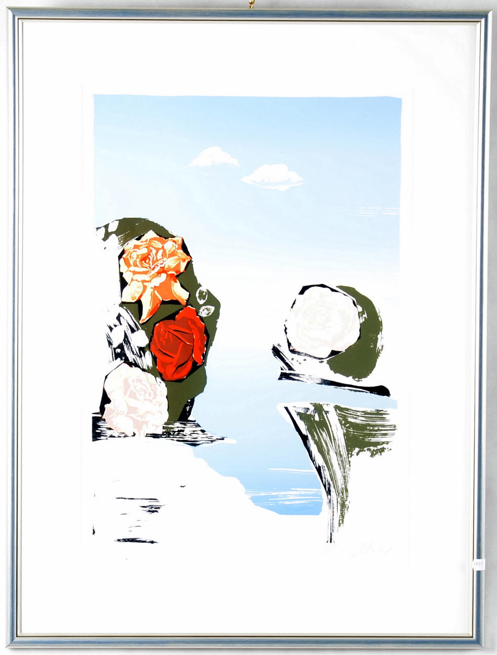 HARDY STRID. Färgserigrafi.