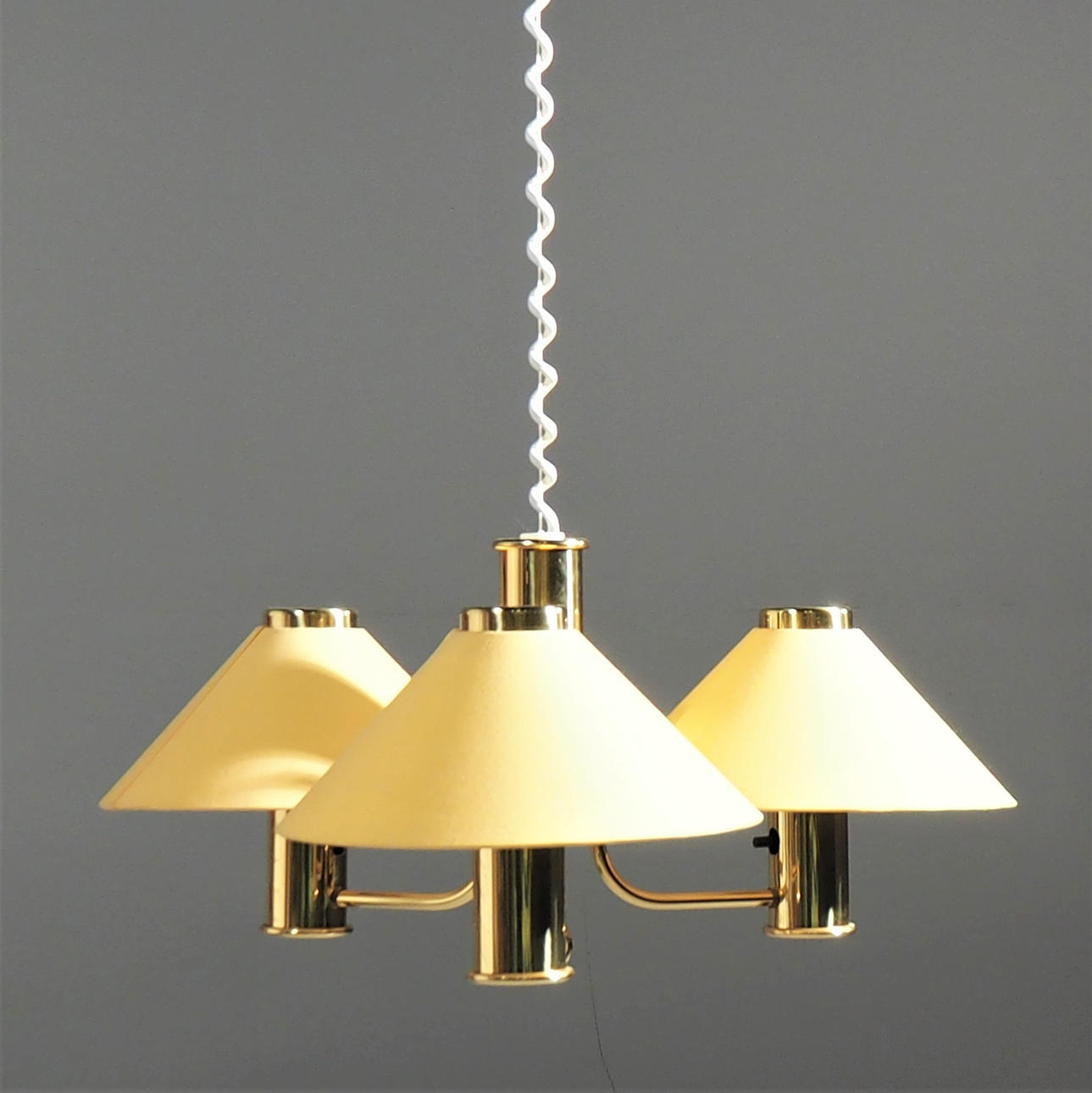 JONAS HIDLE. ceiling lamp, Hövik lights, "shoemaker series".