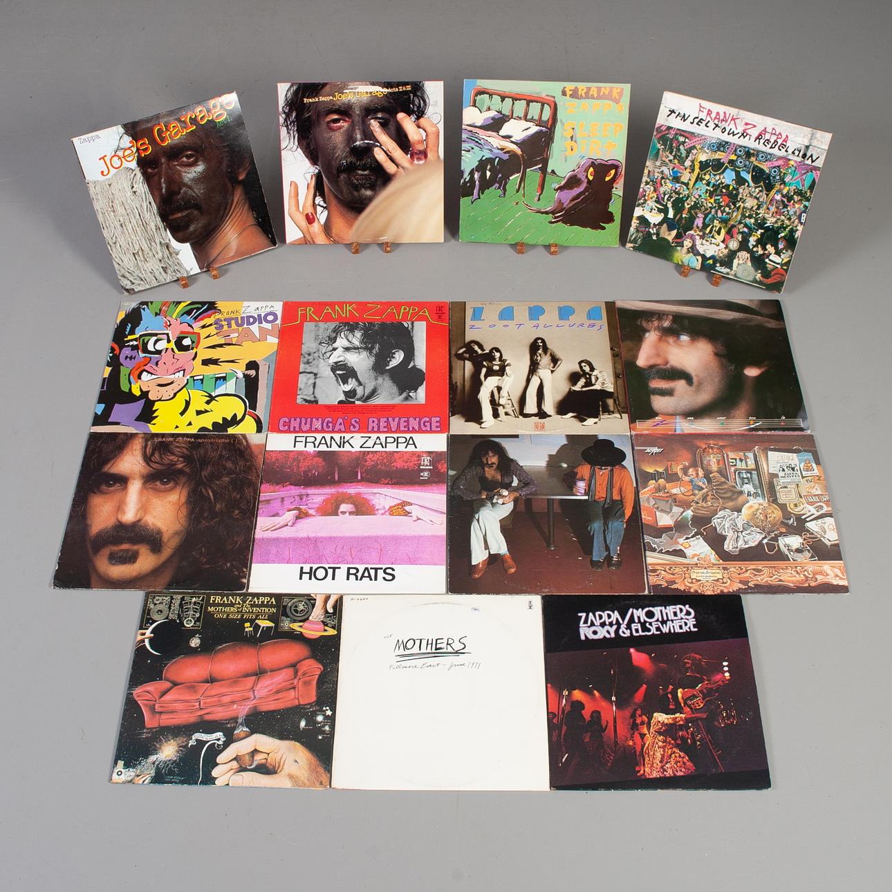 DISCOS LP, 15 uds. Frank Zappa.