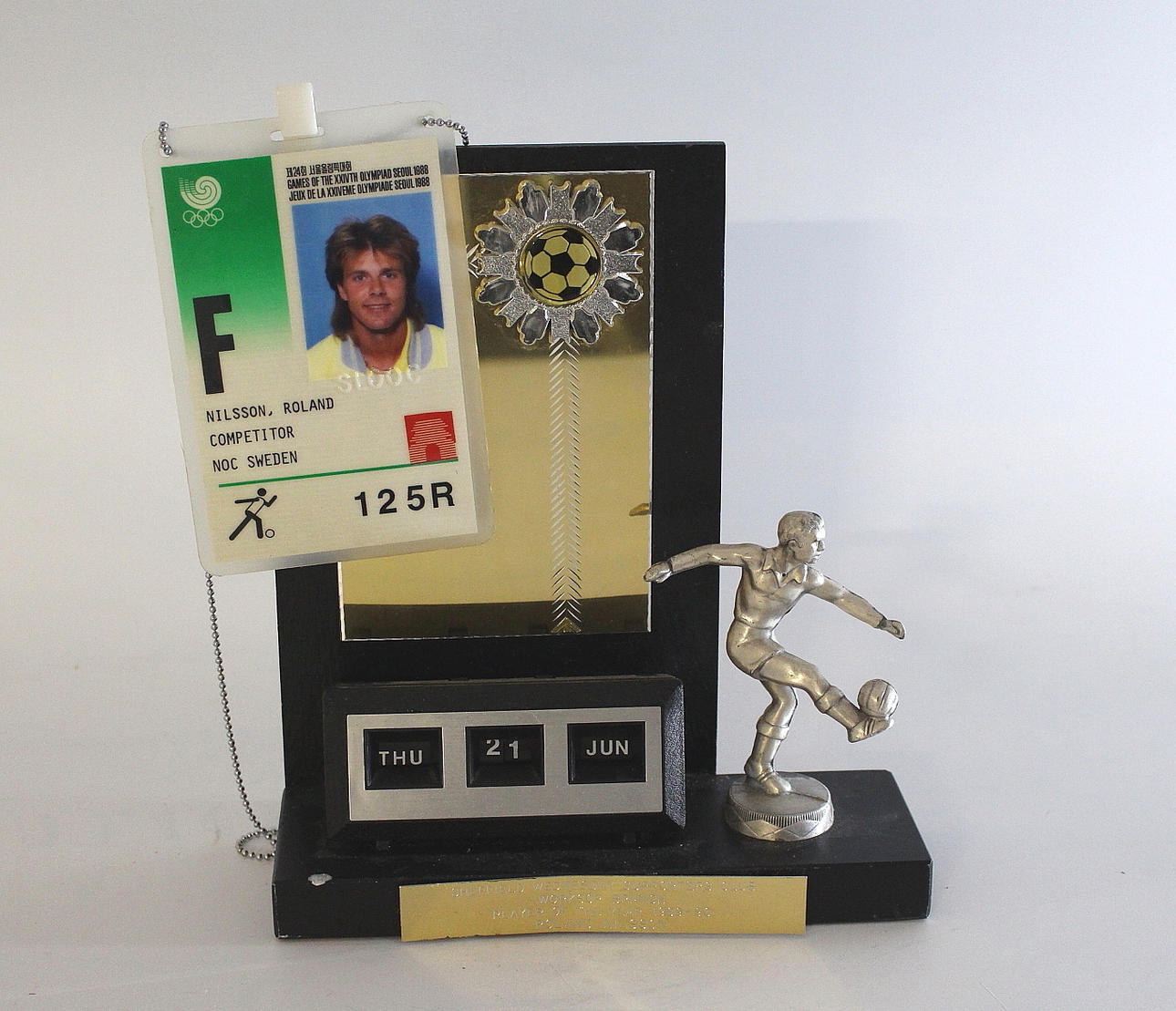 SPORTMEMORIBILIA, Roland Nilsson.