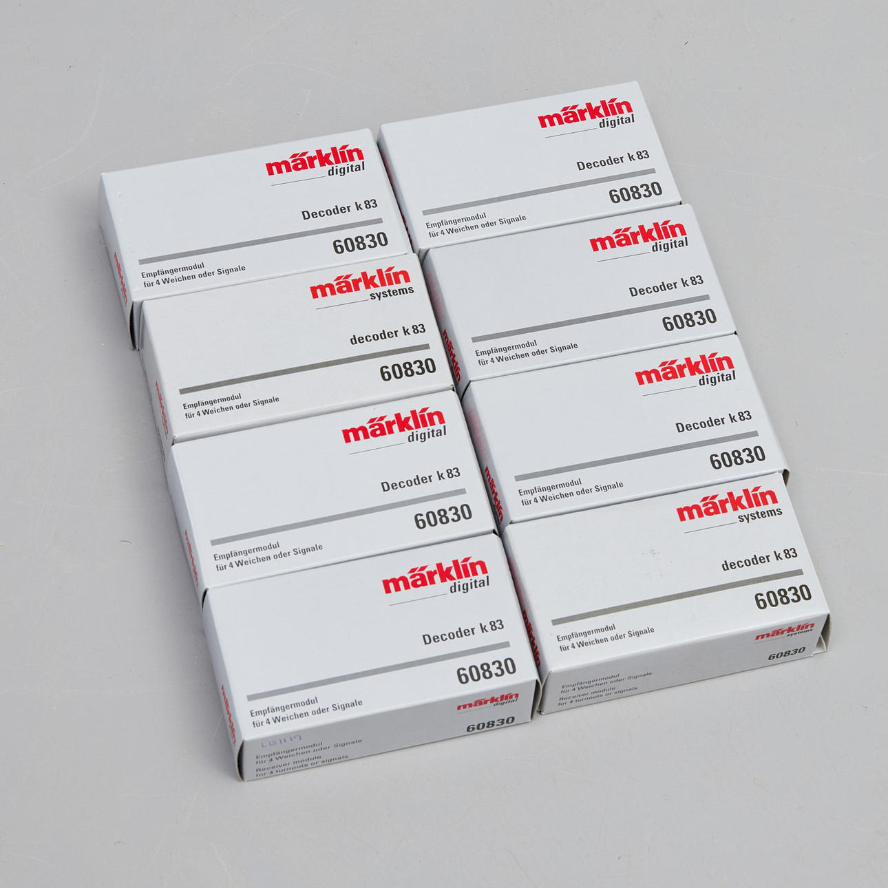MÄRKLIN 60830 DECODER K 83, 8-tlg.