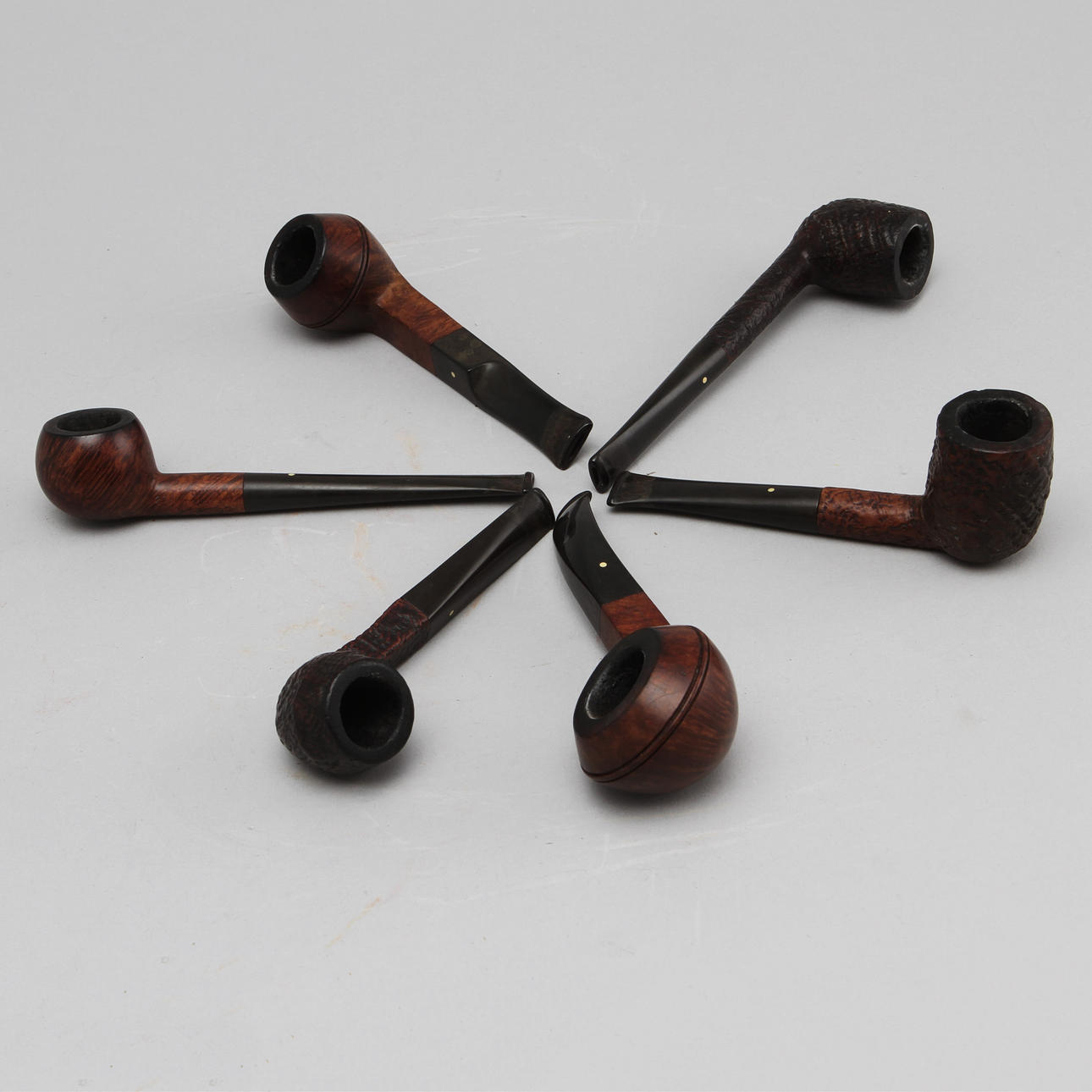 PIPOR, 6 st, Dunhill, England, 1900-tal.