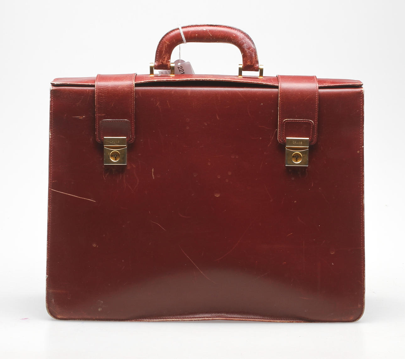 VÄSKA, läder, Celine, Italien, 1900-talets andra hälft.