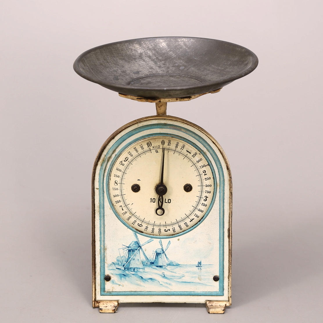 HUSHÅLLSVÅG, gjutjärn/metall, tidigt 1900-tal.