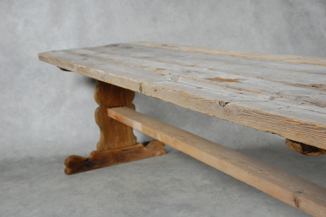 GÄSTABUDSBORD, 1900-tal, längd 257 cm.