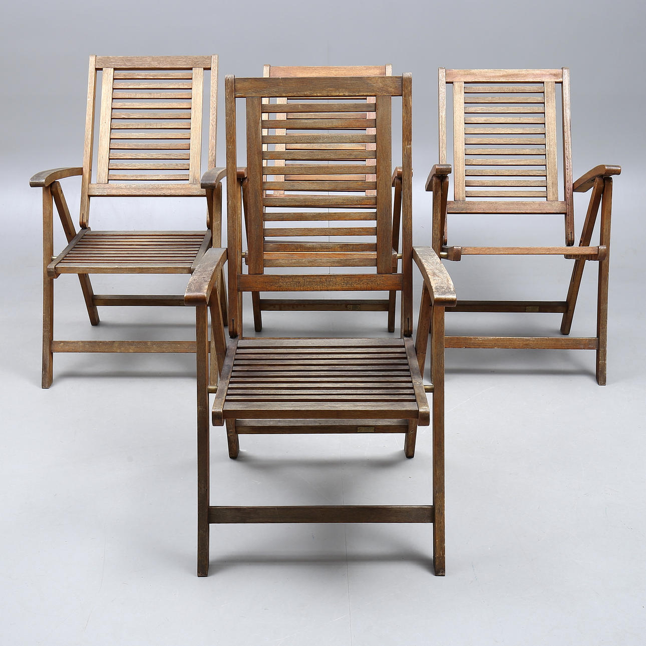 TRÄDGÅRDSSTOLAR, 4 st, positionsstolar, trä, Colibri.