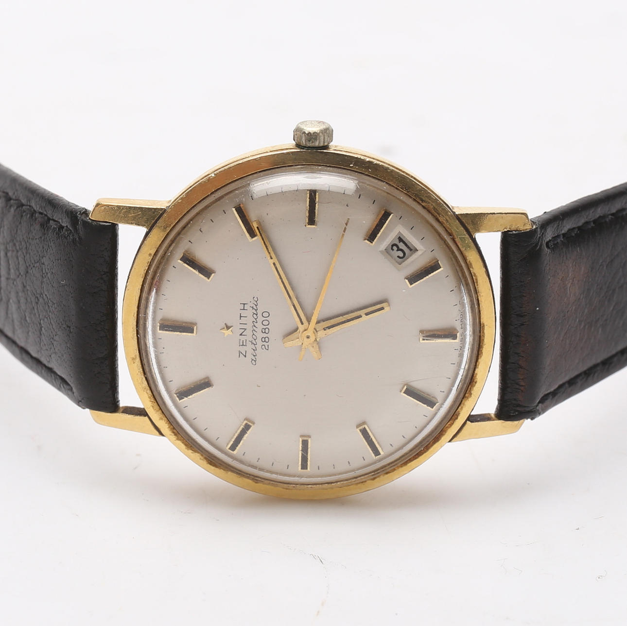ARMBANDSUR, guld, 18K, Zenith automatic 28800.