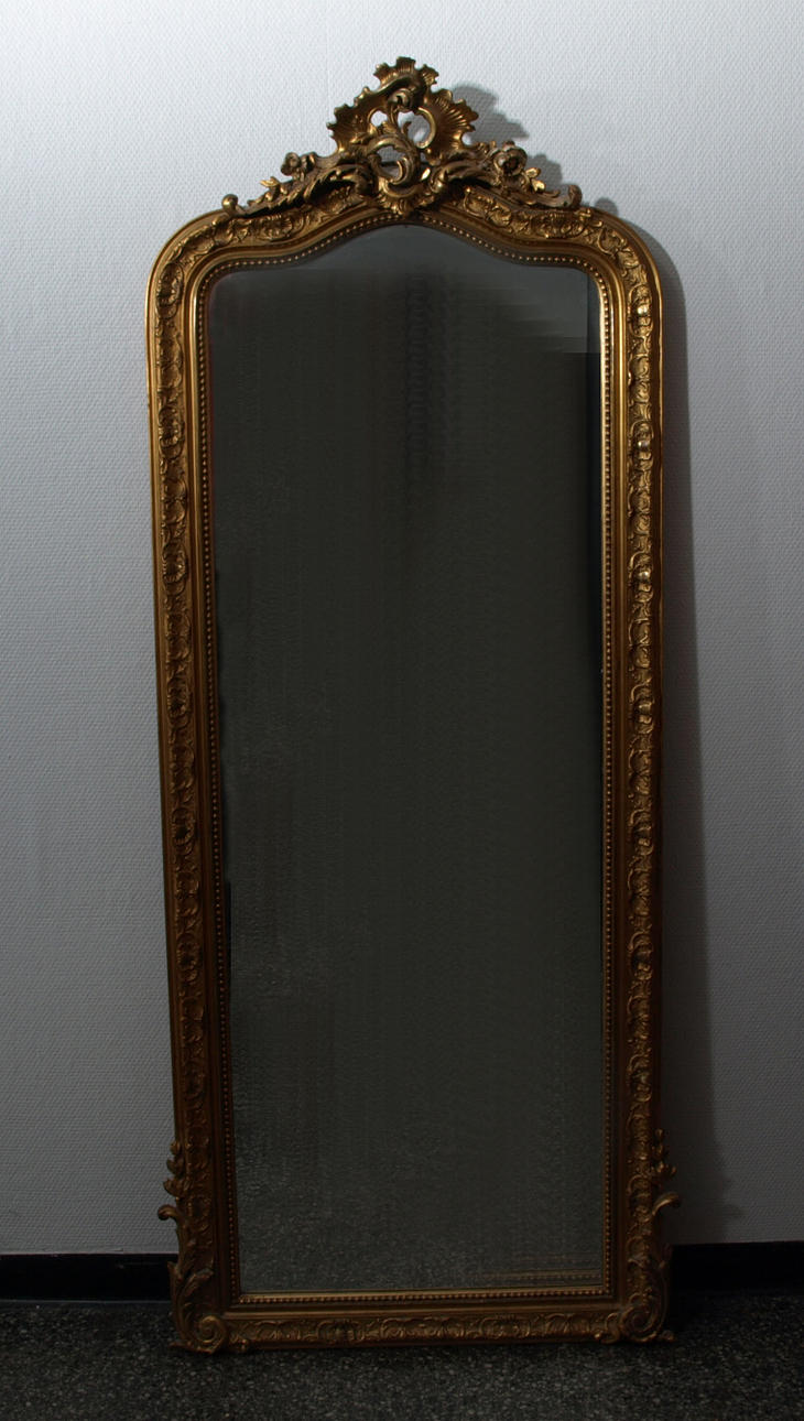SPEGEL, förgylld ram, nyrokoko.