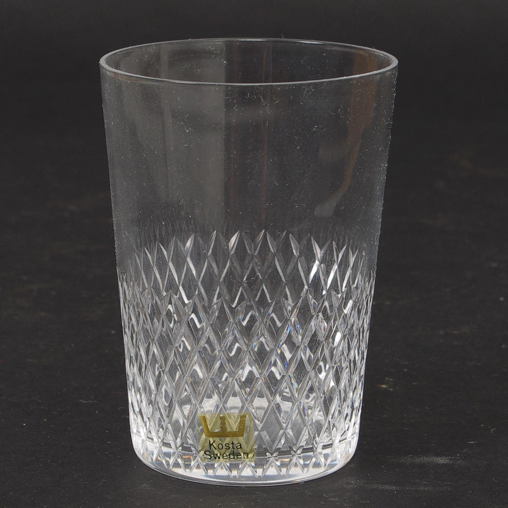 SELTERGLAS, "Diamant", Vicke Lindstrand, Kosta.
