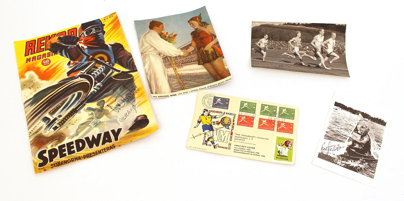 AUTOGRAFSAMLING, original.