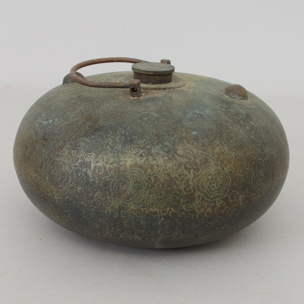 VÄRMEKRUS, brons, Kina, 1800-tal.