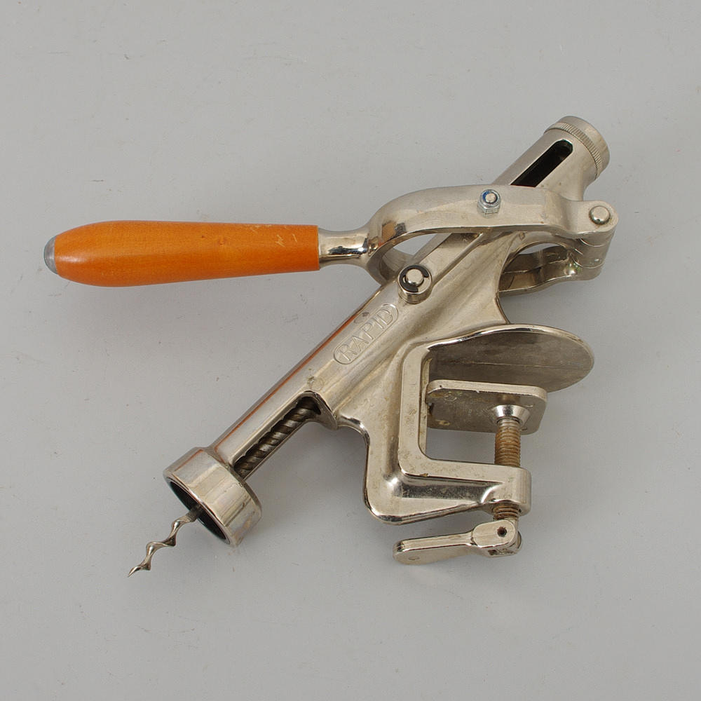 BORDSKORKSKRUV, Rapid, Schweiz, 1900-tal.