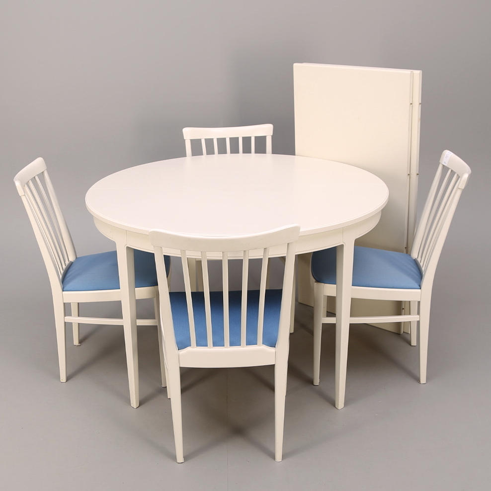 MATGRUPP, 5 delar, "Herrgården", Bodafors, Carl Malmsten, 1960-tal.