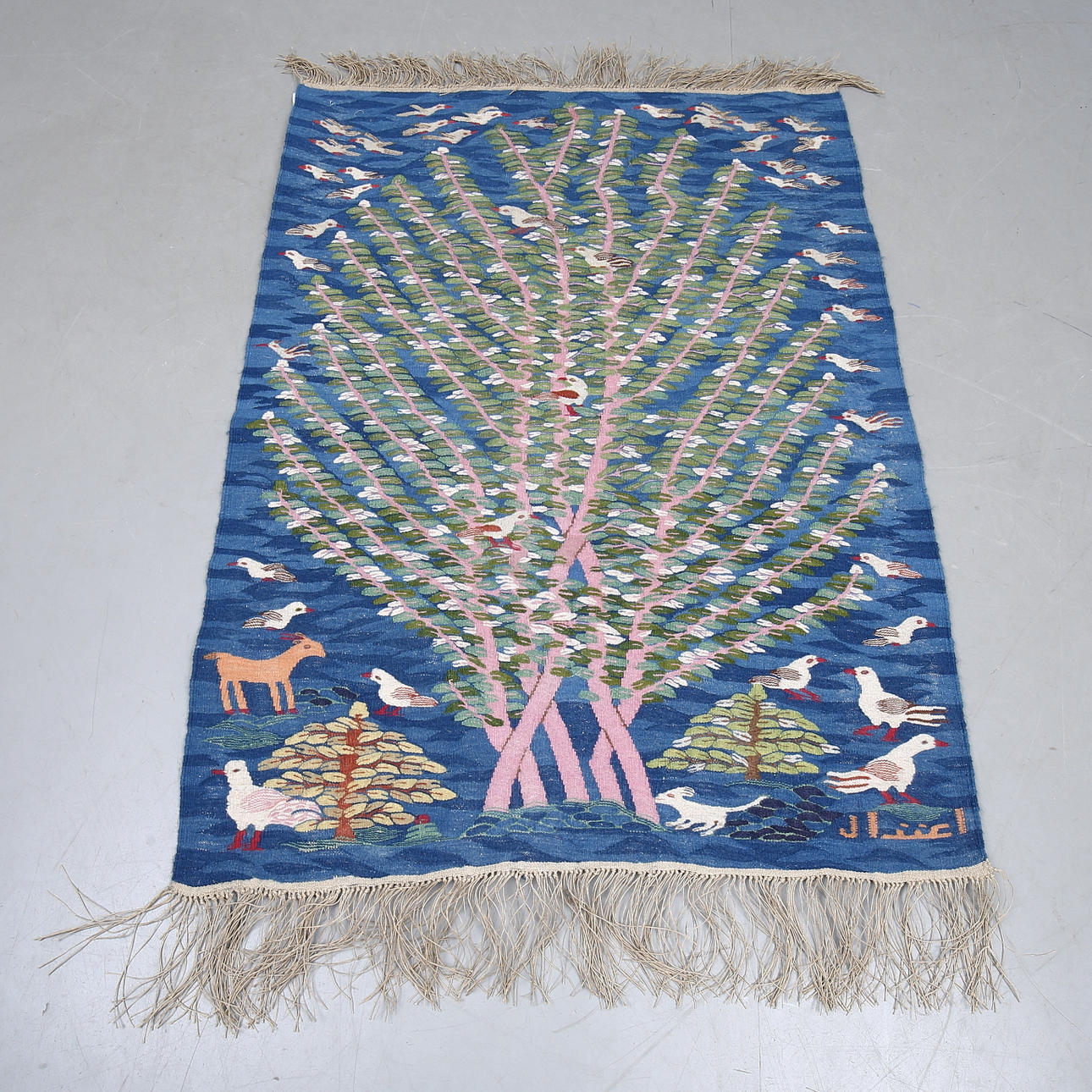 STOFF, "Jasminbaum", Harrania, Ägypten, ca. 122x90 cm.