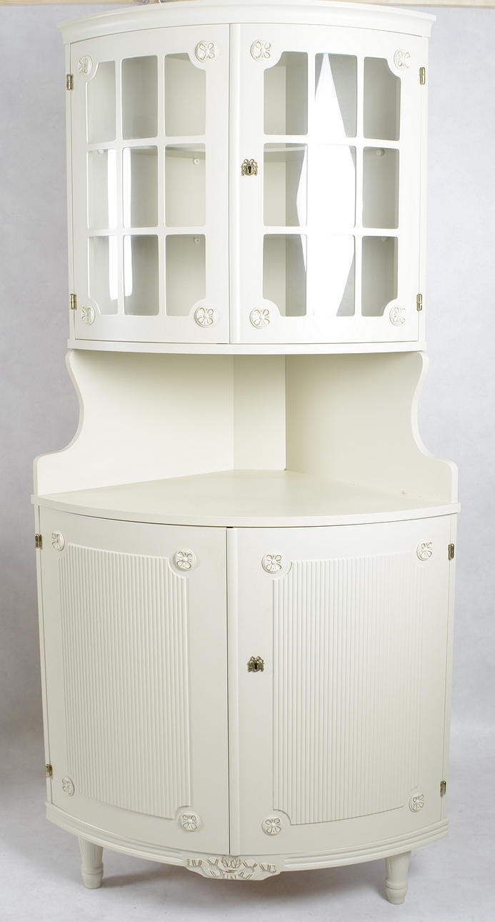 HÖRNSKÅP, gustaviansk stil.