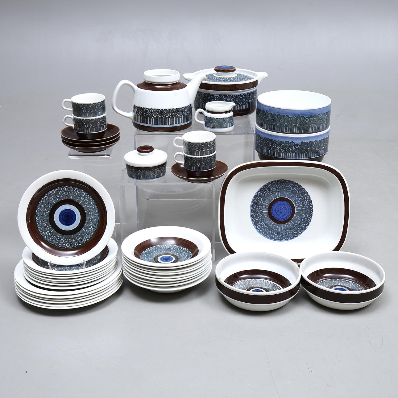 SERVIS, 36 delar, "Amanda", porslin, Rörstrand.