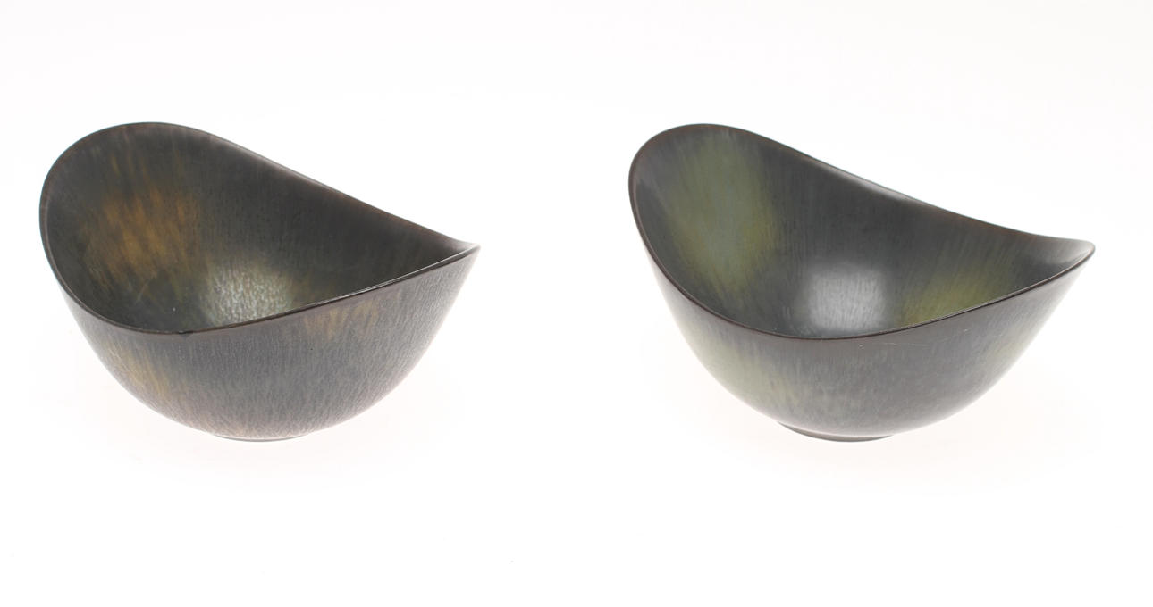 SKÅLAR, 2 st, Gunnar Nylund, Rörstrand.