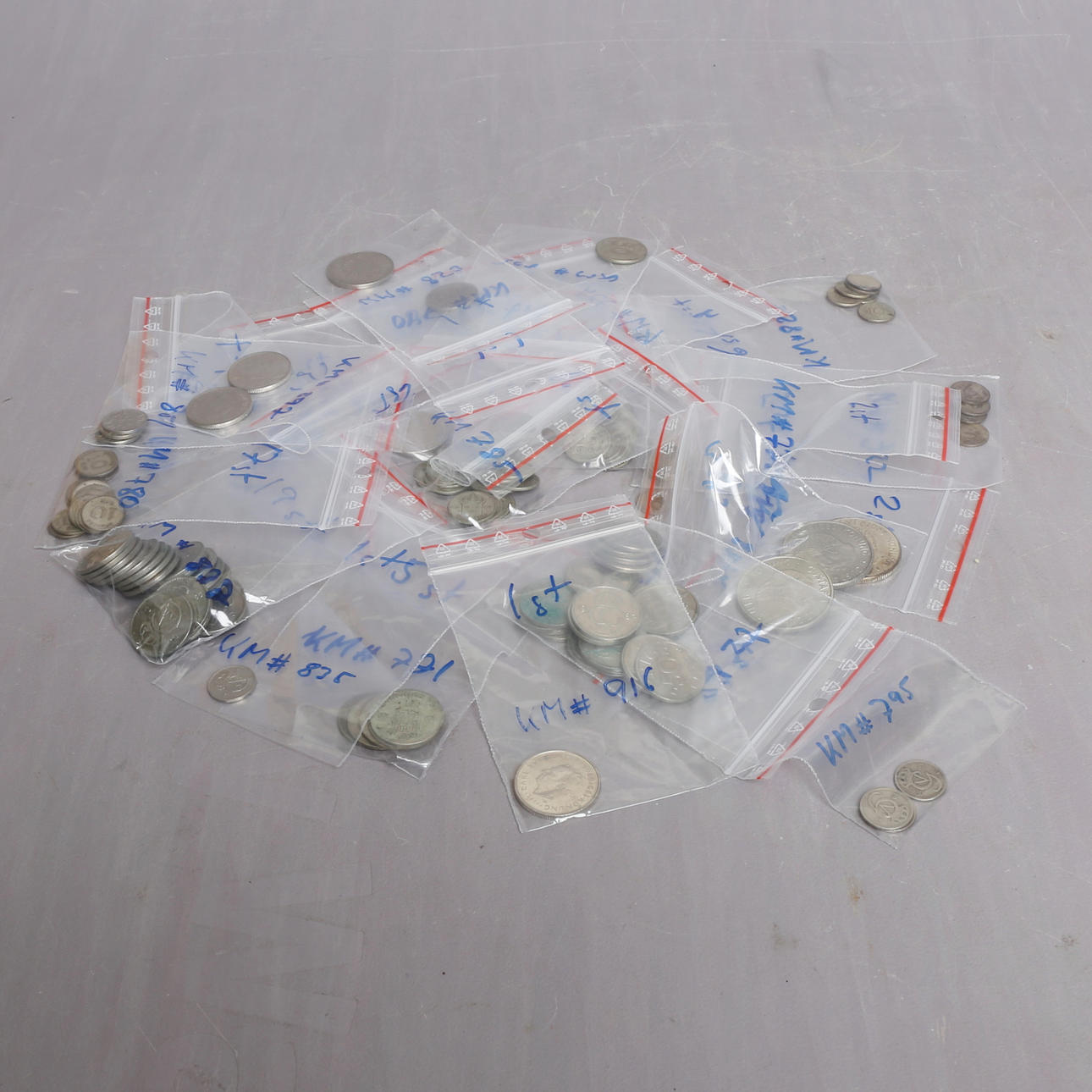 SVENSK MØNTER, 1800-tallet, 1900-tallet.