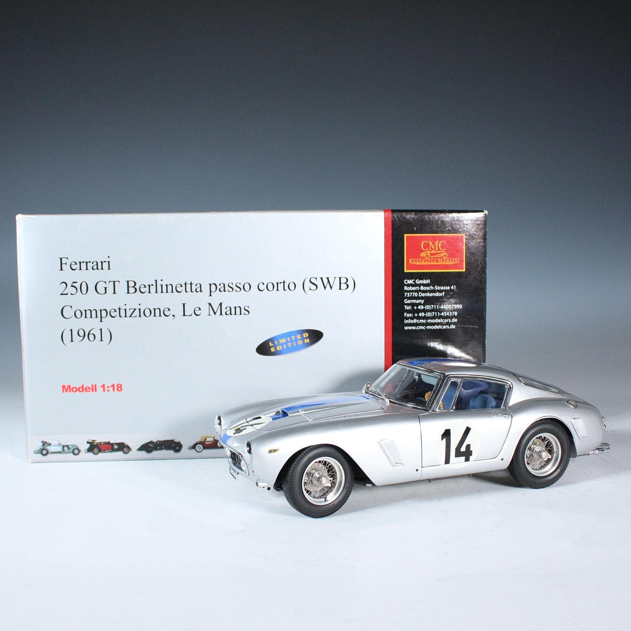 CMC. 'Ferrari 250 GT Berlinetta passo corto (SWB), Competizione